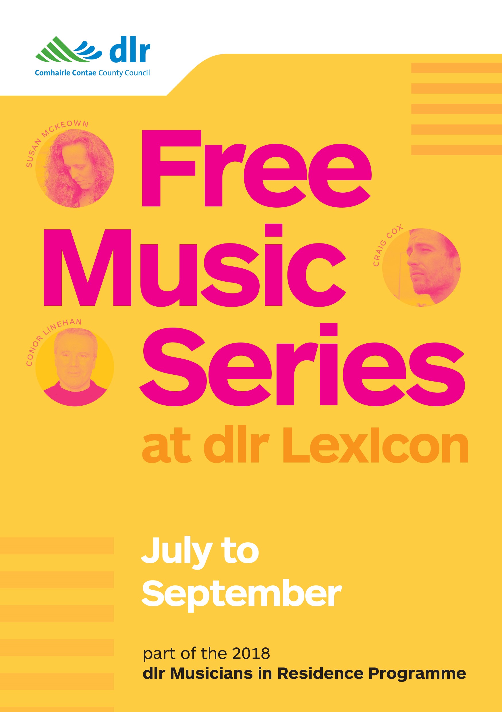 free music series flyer musicians in residence concert