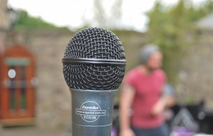 Sound Engineer in Residence Image of microphone