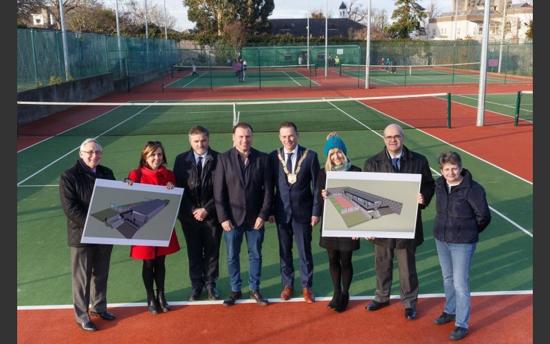 New Tennis Club for Springhill Park Blackrock Dún LaoghaireRathdown