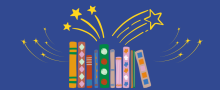 Books with flying stars