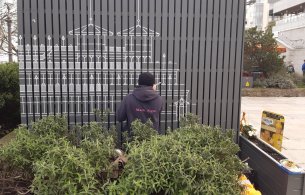 New Mural Completed On The Tourism Kiosk On The Site Of The Original Pavilion Theatre