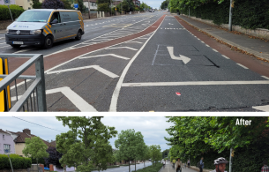 people cycling 
