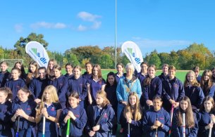 dlr open All Weather Pitches at Rosemount School & Coláiste Eoin/Íosagáin