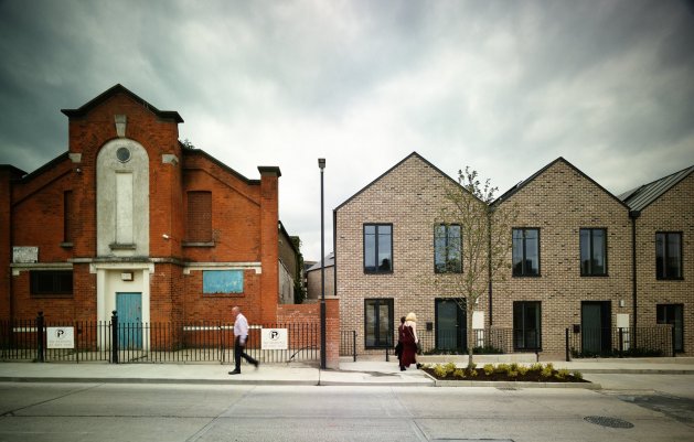 George's Place Terrace, New and Existing, DLR Architects