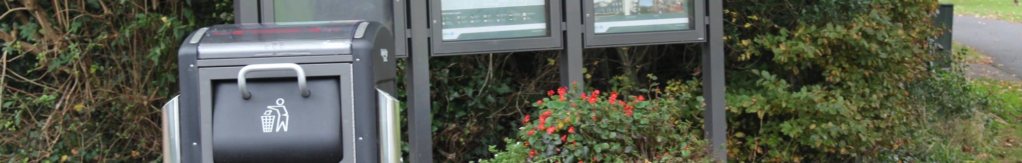 Bin in Park