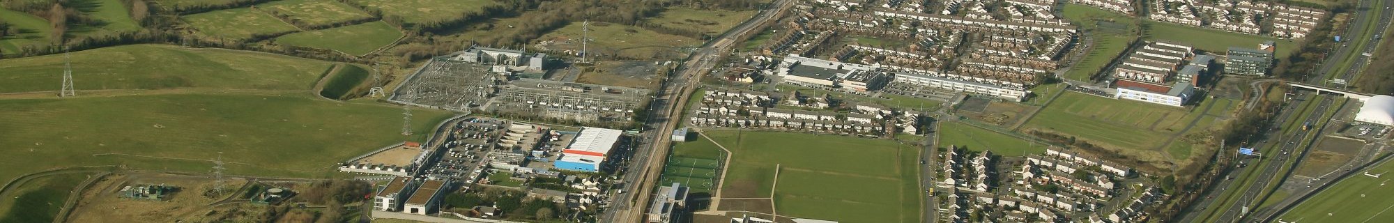 Ballyogan and Environs aerial shot Peter Barrow