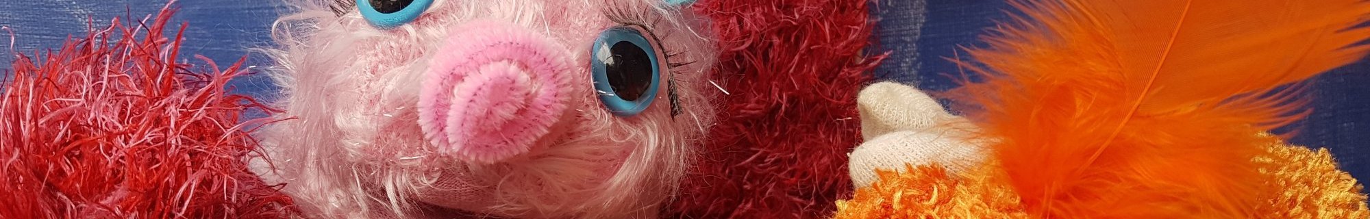 Image of two sock puppets