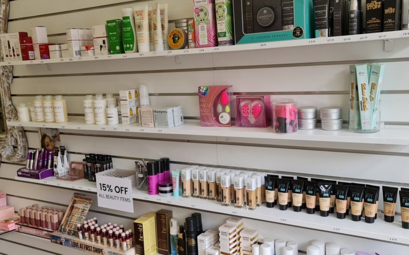 Pop shop cosmetics business