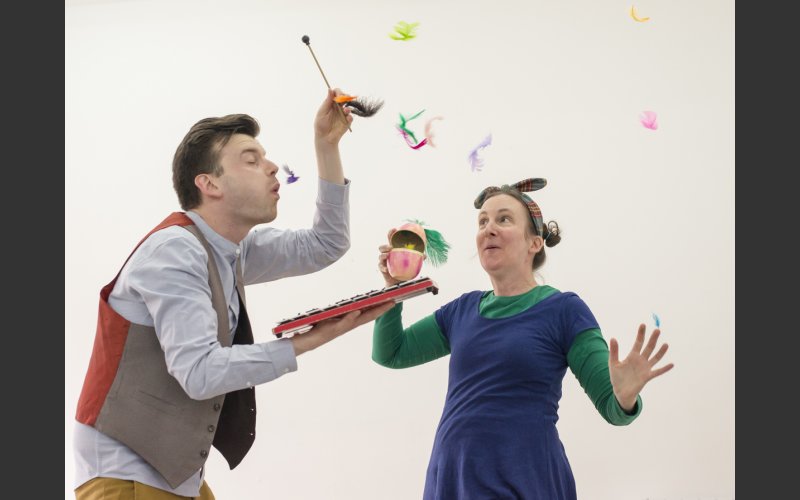 Image of two performers