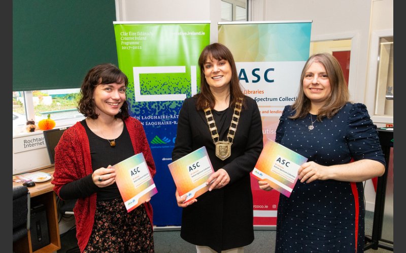 New Autism Spectrum Collection launched in Stillorgan Library, Tuesday 22nd October 2019  Photo by Peter Cavanagh