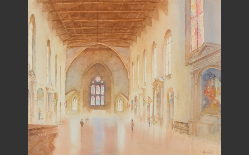 Painting of Chiesa Di San Domenico by Tom Roche.