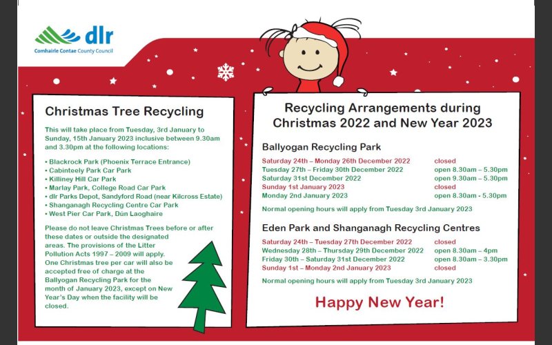 Christmas Tree Recycling 2022/23