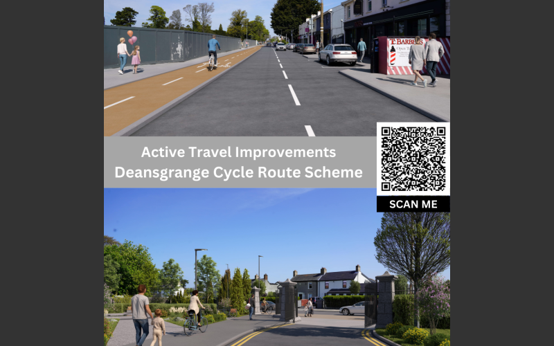 Deansgrange Cycle Route Scheme 