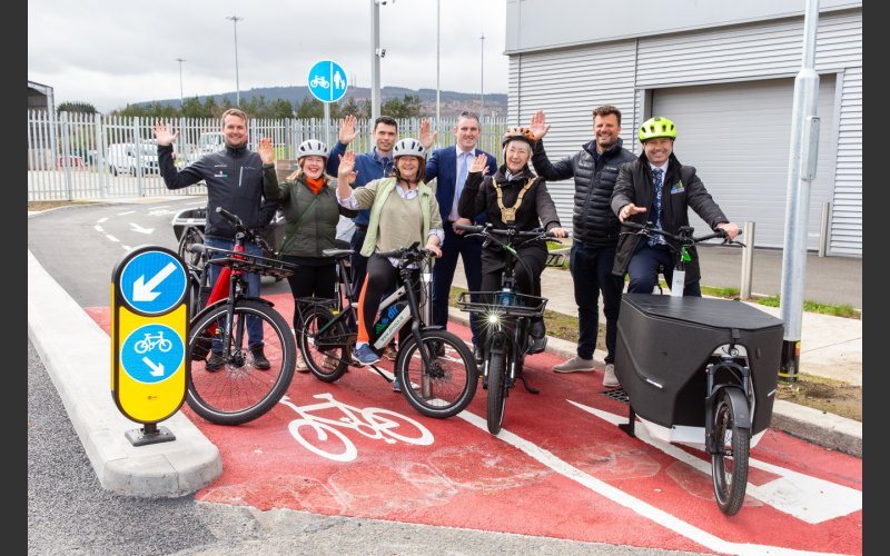 Sandyford Village - Business District Walk and Cycle Route Launch