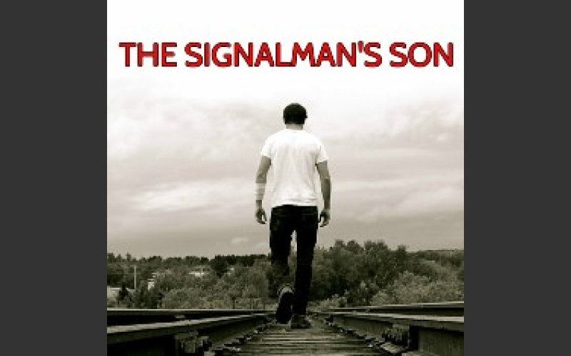 Poster for the play The Signalman's Son by Umbrella Theatre Company