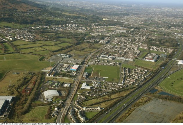 Ballyogan and Environs aerial shot Peter Barrow Ballyogan and Environs aerial shot Peter Barrow