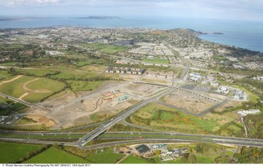 Aerial view of Cherrywood Planning Scheme
