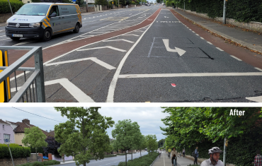 people cycling 
