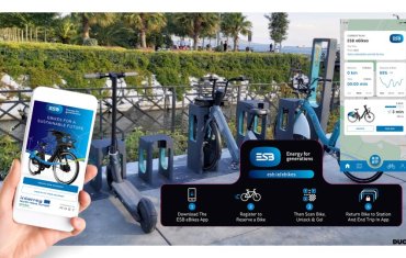 dlr partners with ESB to launch eBike Pilot Project for Dublin Commuter Hubs