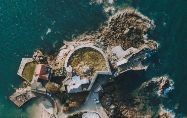 Forty Foot Aerial View