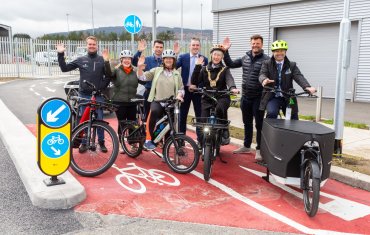 Sandyford Village - Business District Walk and Cycle Route Launch