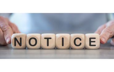 Notice - Draft Ministerial Direction