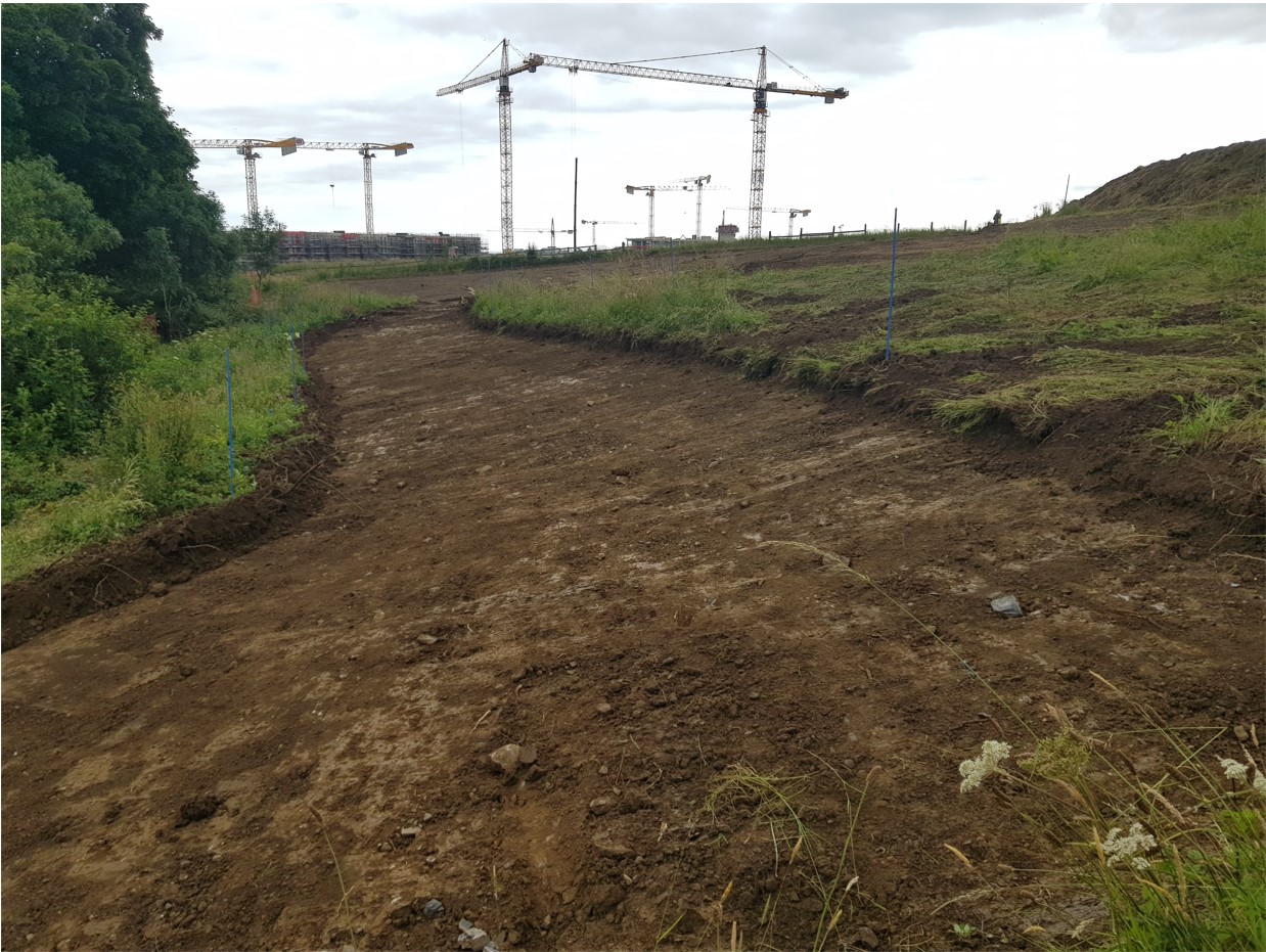 Tully Park under construction