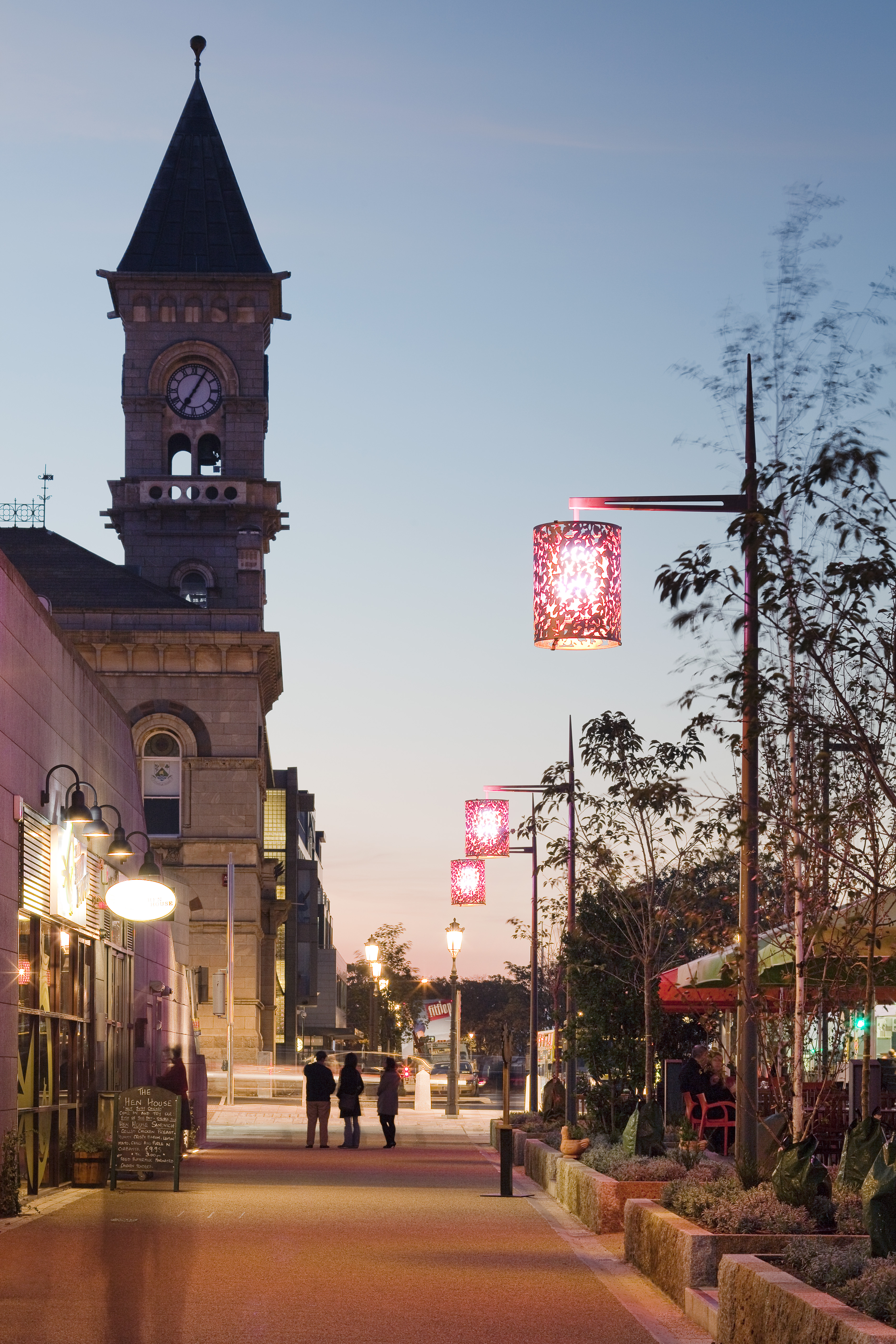 Our tourism kiosk is located here at the historic metals area in Dun Laoghaire