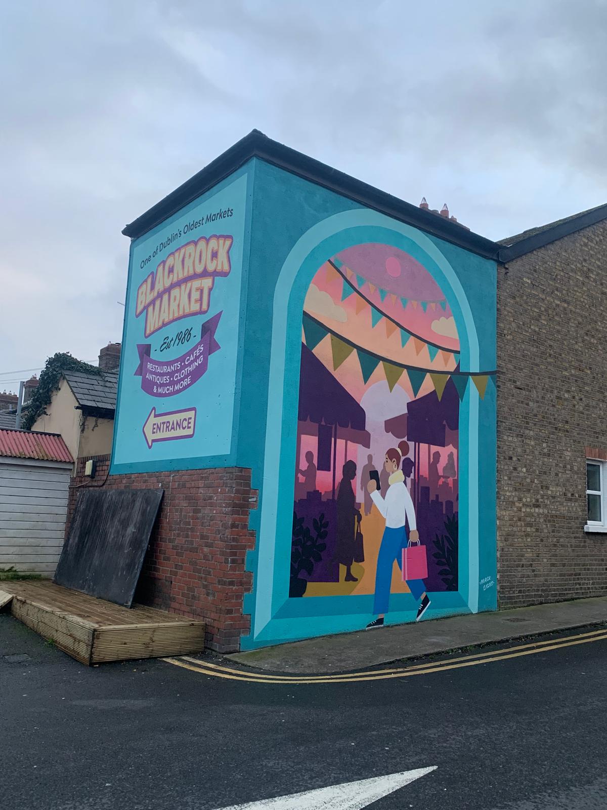 Blackrock Market Mural