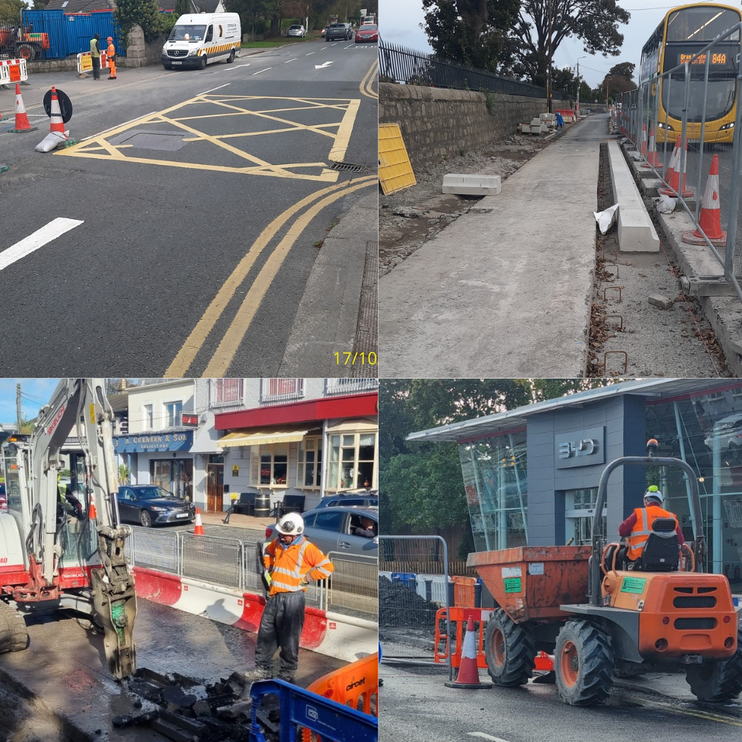 Deangrange road work images