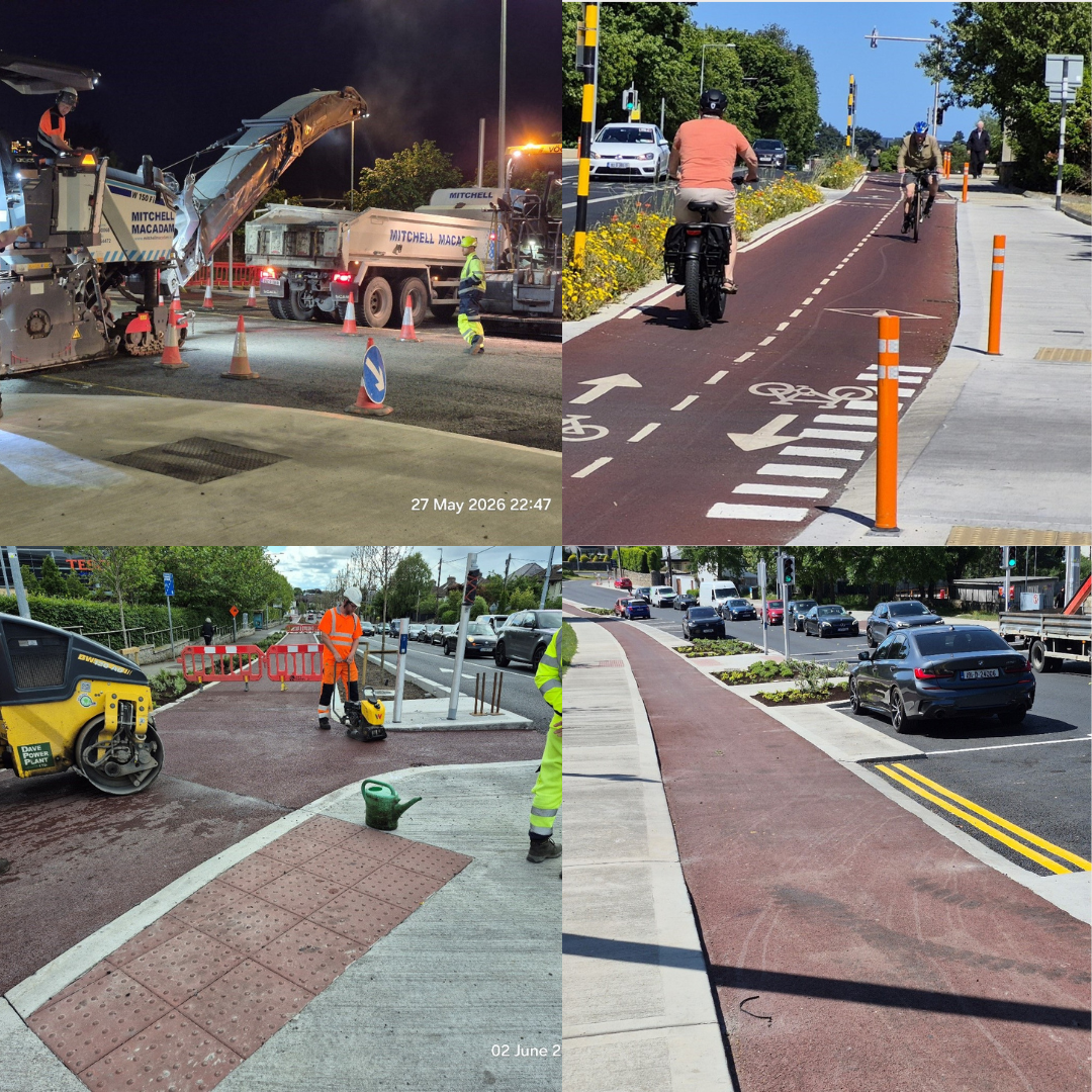 road works collages