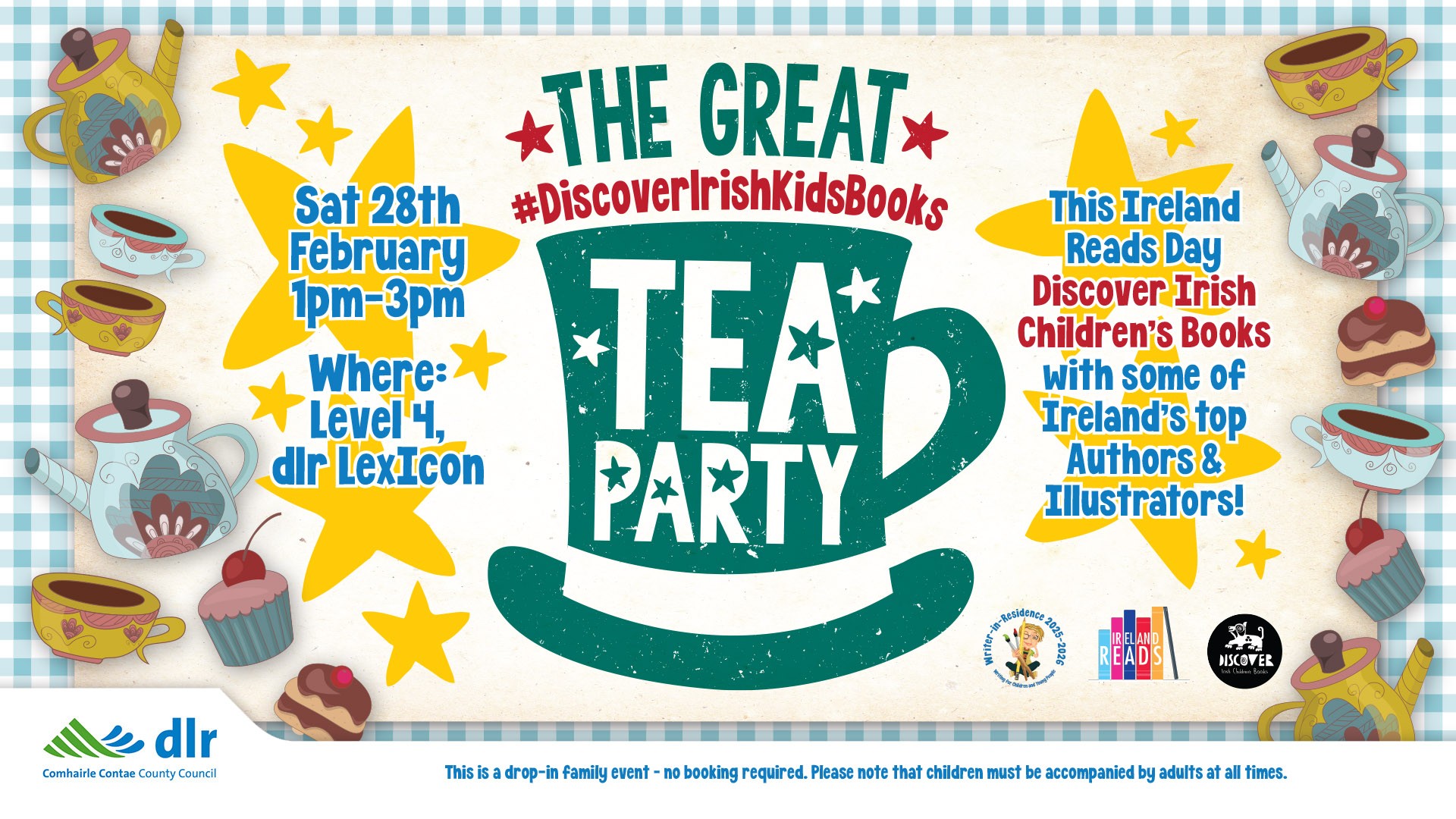 Great tea party at dlr LexIcon