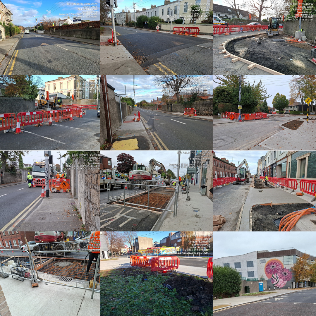 Living Streets Dún Laoghaire work updates