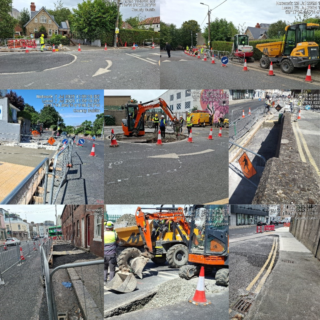 Living Streets Dún Laoghaire work updates 