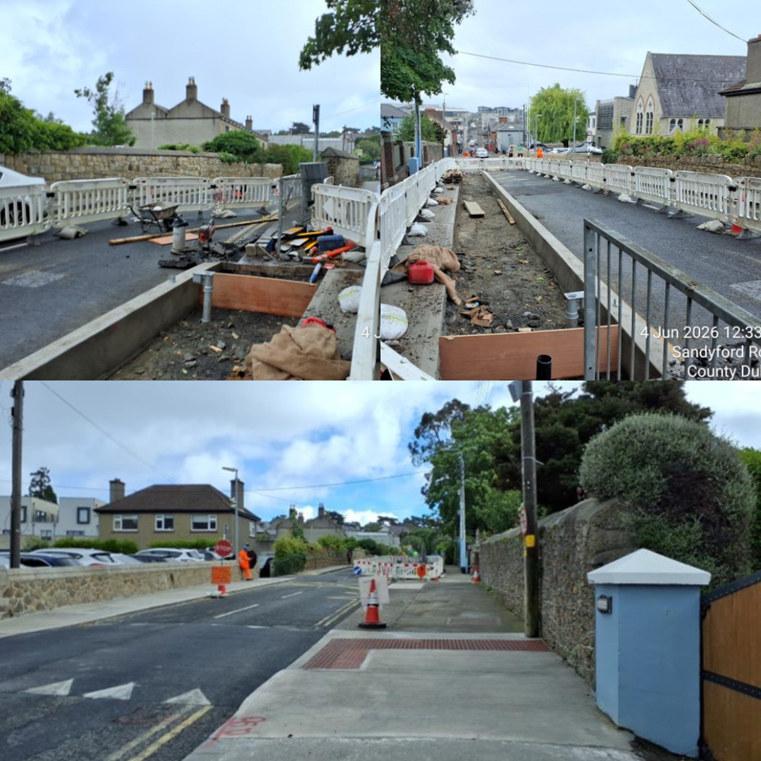 road work collage