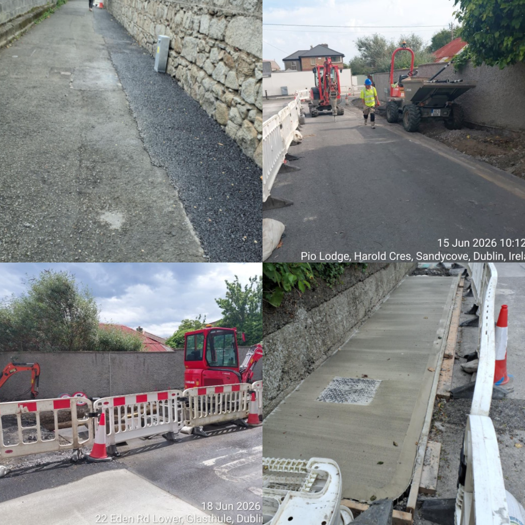 road work collages