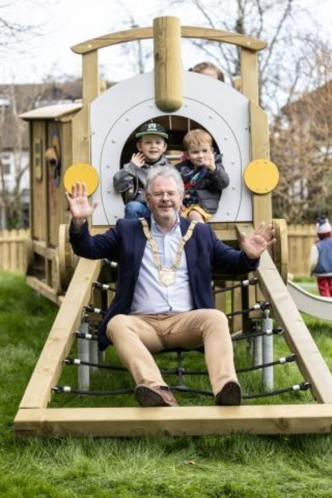 New Play Space at Finsbury Park, Dundrum