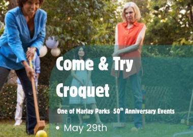 Croquet Marlay Park Flyer