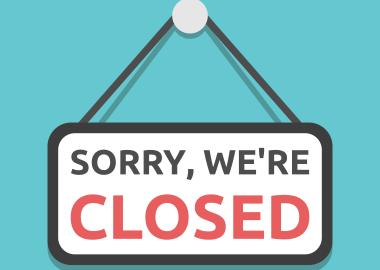 Sorry we are closed