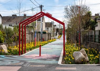 New entrance to “The Gaps” 