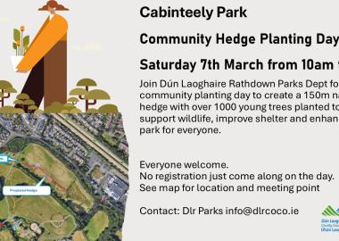 Cabinteely Hedge Planting Day 7th March 2026