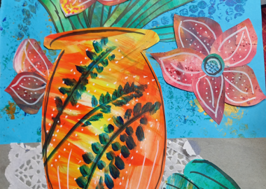 Collage Bouquet Workshop with Nicola Faull
