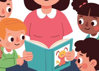 Bedtime Storytime in dlr Lexicon library 