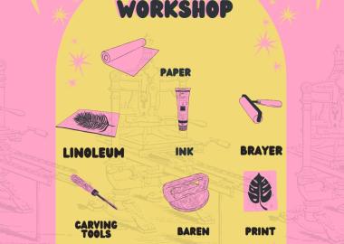 Lino-print Workshop for Adults in Ballyogan Library 