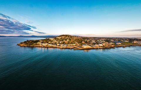 Dalkey from the Sea