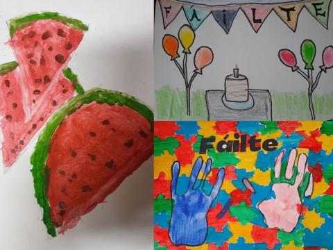 Image credit: Welcoming Autism by Jason Nagle, Summer Fruit by Carmel Rooney, Noreen McGuire Welcome to my Party