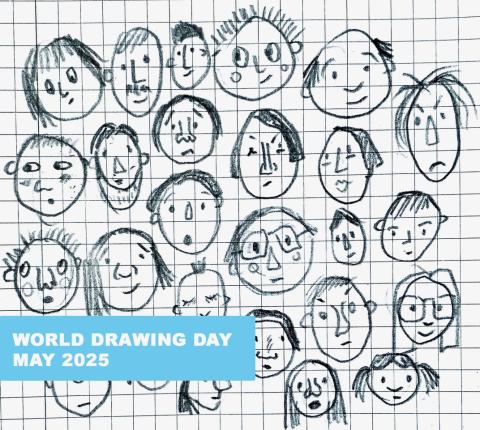 Drawing Faces Workshop for World Drawing Day