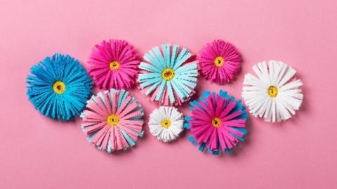 Upcycled Summer Flower Craft