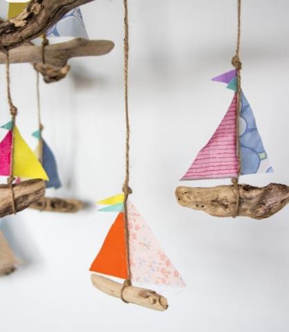 Upcycled Hanging Mobile Workshop with Lynn Haughton