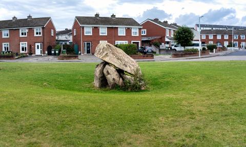 Dolmen, Portal Tomb, Loughlinstown. Circa 2500 BC. Photographer: D. Petrulis. 